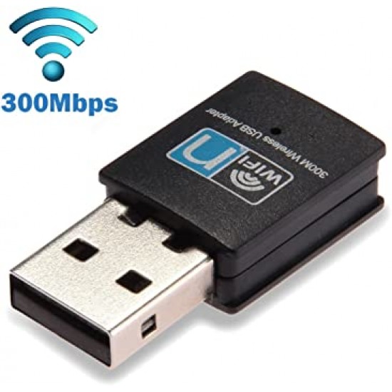 Adaptador Placa de Red Inalámbrica USB - 300mbps - DN-W300U4 (Cod:8978)
