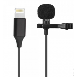 Micrófono corbatero con conexión USB iphone - Omni-direccional - GL-120 (Cod:9216)