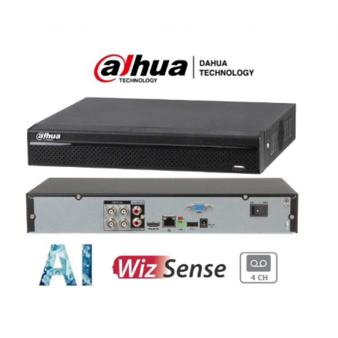 DH-XVR1B04H-I - DVR 4 canales Penta-brid - Dahua