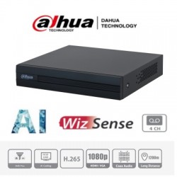 DH-XVR1B04-I- DVR 4 canales Penta-brid - H265 - 1080P - Admite entradas de video HDCVI / AHD / TVI / CVBS / IP - Dahua  (Cod:9334)