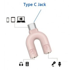 Negro) Auricular Conector Jack 3.5mm Modelo:TD-19