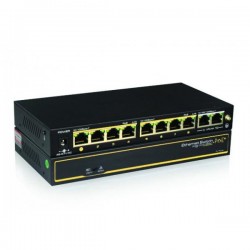 CY-S1008-120-S2 -	Switch Cygnus CCTV 8 puertos PoE+ 2 Uplink - 100mb/s - 120W (Cod:9446)