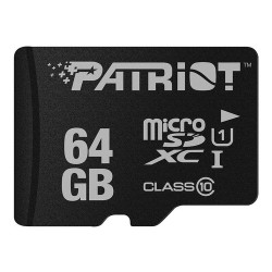 Memoria micro SDXC - UHS-I - 64GB - Clase 10 - LX Series - Patriot (Cod:9486)