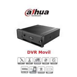 DHI-MXVR4104-GFWI - Dvr Movil de 4 canales -  1 HHD 2.5 Pulg - 1 SD -  Smart H265 - GPS - 3G/4G/WIFI - 1080p - Dahua (Cod:9500)