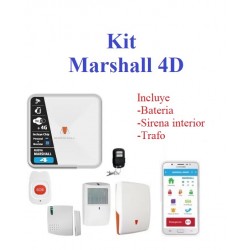 KIT Alarma MARSHALL 4D (4G + WIFI ) (Cod:9602)